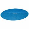Intex Couverture solaire de piscine Bleu 206 cm Poly&eacute;thyl&egrave;ne