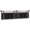 vidaXL T&ecirc;te de lit suspendue Pourpre 210 x 55 x 5 cm Velours