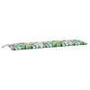 vidaXL Coussins de banc de jardin lot de 2 multicolore tissu Oxford