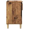 vidaXL Cabinet &agrave; chaussures avec tiroir Bois ancien 102 x 36 x 60 cm