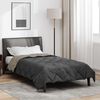vidaXL Duvet complet toute l'ann&eacute;e Gris clair et anthracite