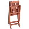 vidaXL Chaises &agrave; manger pour enfants lot de 2 Bois d'eucalyptus