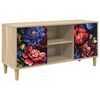 vidaXL Meuble TV KIEL 102 x 33 x 50 cm Sonoma Bois d'ing&eacute;nierie
