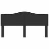 vidaXL T&ecirc;te de lit Ch&ecirc;ne noir 100 cm Bois d'ing&eacute;nierie