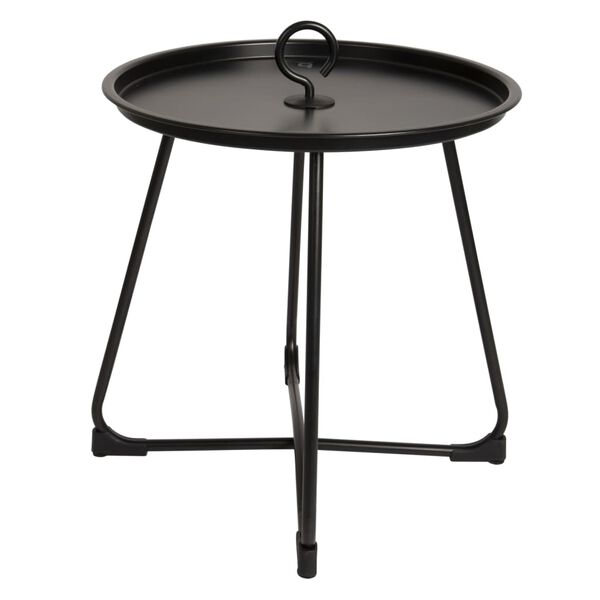 Bo-Camp Table d'appoint de camping Palmetto 45x44 cm Acier