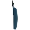 vidaXL T&ecirc;te de lit suspendue Montage mural Bleu 90 x 55 x 7 cm Velours