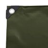vidaXL B&acirc;che 650g / m&sup2; Vert olive 3 x 5 m Toile avec rev&ecirc;tement en PVC