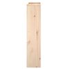 vidaXL Cache-radiateur 210x21x85 cm Bois massif de pin