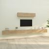 vidaXL Ensemble de meubles TV 6 pcs Ch&ecirc;ne sonoma Bois d'ing&eacute;nierie