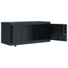 vidaXL Classeur anthracite 90x40x110 cm acier