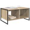 vidaXL Table basse Sonoma 80 x 50 x 40 cm Bois d'ing&eacute;nierie