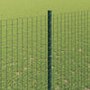 vidaXL Cl&ocirc;ture avec poteau Vert 1,6 x 10 m Acier et PVC
