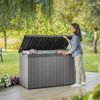 Keter Bo&icirc;te de rangement pour l'ext&eacute;rieur Darwin 670 L gris