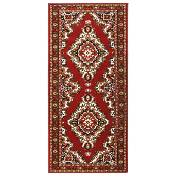vidaXL Tapis BCF Rouge oriental 80x150 cm