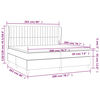 vidaXL Sommier &agrave; lattes de lit avec matelas Noir 200x200 cm Tissu