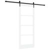 vidaXL Porte coulissante ORKDAL 83 x 202 cm Blanc