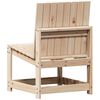 vidaXL Chaise de jardin 50,5x55x77 cm bois de pin massif