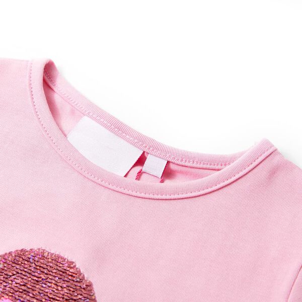 T-shirt enfants rose vif 116