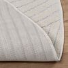 vidaXL Tapis de surface Rond Cr&egrave;me &Oslash; 200 CM