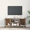 vidaXL Meuble TV Ch&ecirc;ne artisanal 102 x 35 x 45 cm Bois d'ing&eacute;nierie