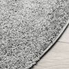 vidaXL Tapis shaggy PAMPLONA poils longs moderne gris &Oslash; 200 cm