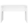 vidaXL Ensemble de coiffeuse Blanc 86,5x35x136 cm