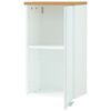 Germania Armoire murale de salle de bain GW-Pescara Blanc et ch&ecirc;ne
