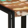 vidaXL Table basse Multicolore 40 x 40 x 38 cm Bois Recycl&eacute; Solide