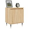 vidaXL Tables de chevet 2pcs ch&ecirc;ne sonoma 40x30x50cm bois d'ing&eacute;nierie