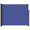 vidaXL Auvent lat&eacute;ral r&eacute;tractable bleu 160x600 cm