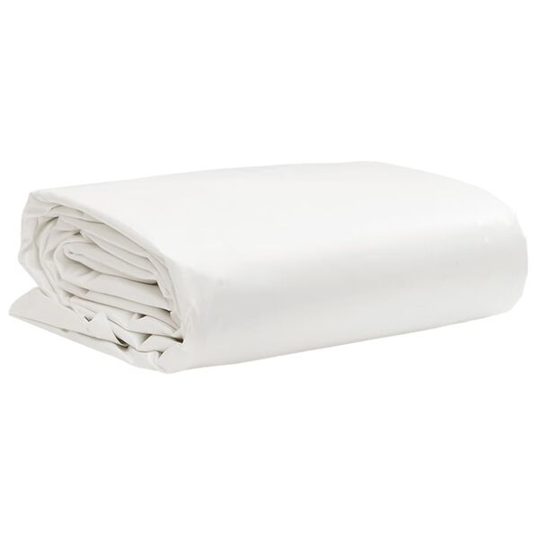 vidaXL B&acirc;che blanc 3x6 m 650 g/m&sup2;