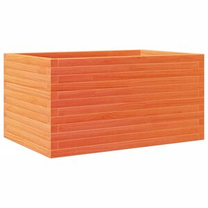 vidaXL Jardini&egrave;re cire marron 90x60x46 cm bois de pin massif