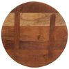 vidaXL Dessus de table Ø 40x3,8 cm rond bois massif de récupération
