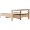 vidaXL Cadre de lit sans matelas 160x200 cm bois massif de pin