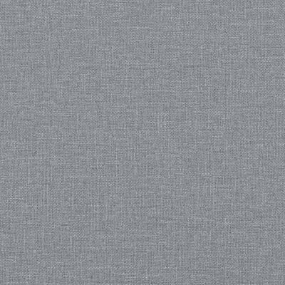 vidaXL Repose-pied Gris clair 60x50x41 cm Tissu