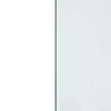 vidaXL Plaque de verre pour chemin&eacute;e rectangulaire 100x60 cm