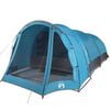vidaXL Tente familiale tunnel 8 personnes bleu imperm&eacute;able