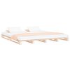 vidaXL Lit de palette 120x190 cm Bois pin massif Petit Double