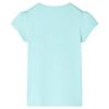 T-shirt pour enfants aqua clair 140