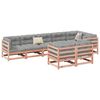 vidaXL Salon de jardin 8 pcs bois massif sapin de douglas