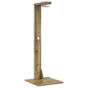 vidaXL Douche d'ext&eacute;rieur 210 cm Naturel