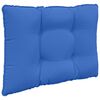 vidaXL Coussin de canap&eacute; d'ext&eacute;rieur 2 pcs Turquoise Polyester