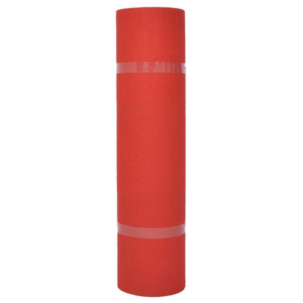 vidaXL Tapis pour exposition 1,2x12 m Rouge