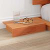 vidaXL Cadre de lit Marron 150 x 200 cm bois
