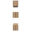 vidaXL Ensemble meuble TV 6 pcs Ch&ecirc;ne artisanal Bois d'ing&eacute;nierie