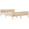 vidaXL Cadre de lit sans matelas bois de pin massif 120x200 cm