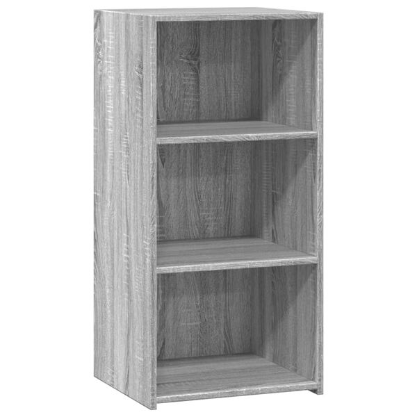 vidaXL Buffet sonoma gris 45x41x93 cm bois d'ing&eacute;nierie
