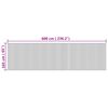 vidaXL Cloison de s&eacute;paration naturel largeur 600 cm hauteur 165 cm bambou