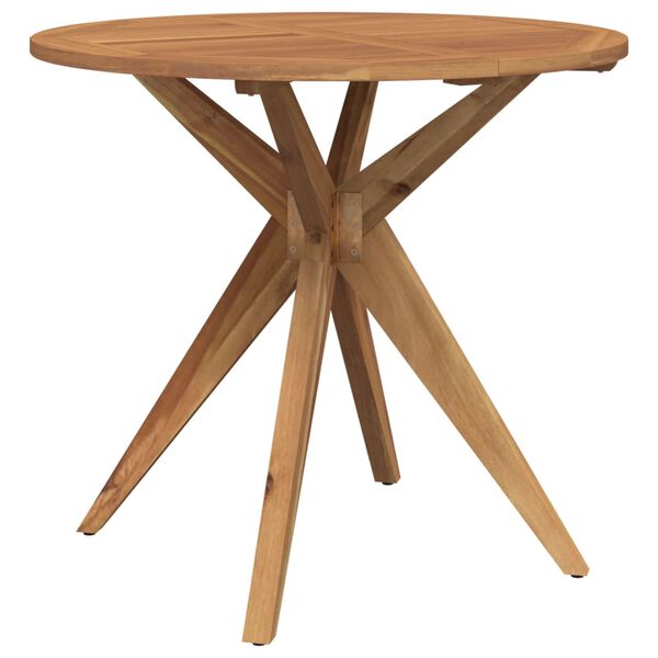 vidaXL Ensemble &agrave; manger de jardin 3 pcs Bois d'acacia solide