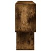 vidaXL Étagère murale chêne fumé 100x20x53 cm bois d'ingénierie
